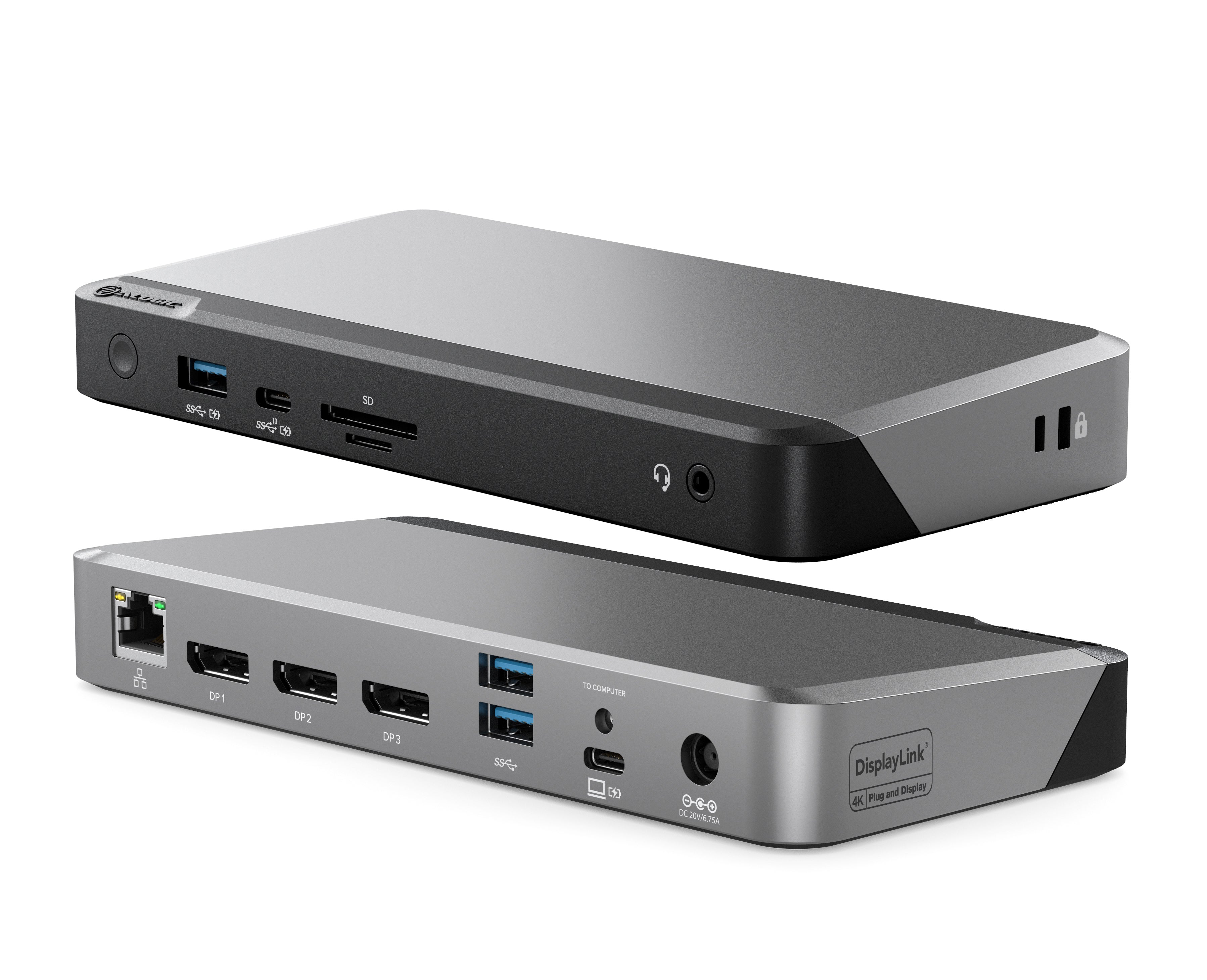 Alogic USB-C DX3 triple 4K docking station (100W PD)