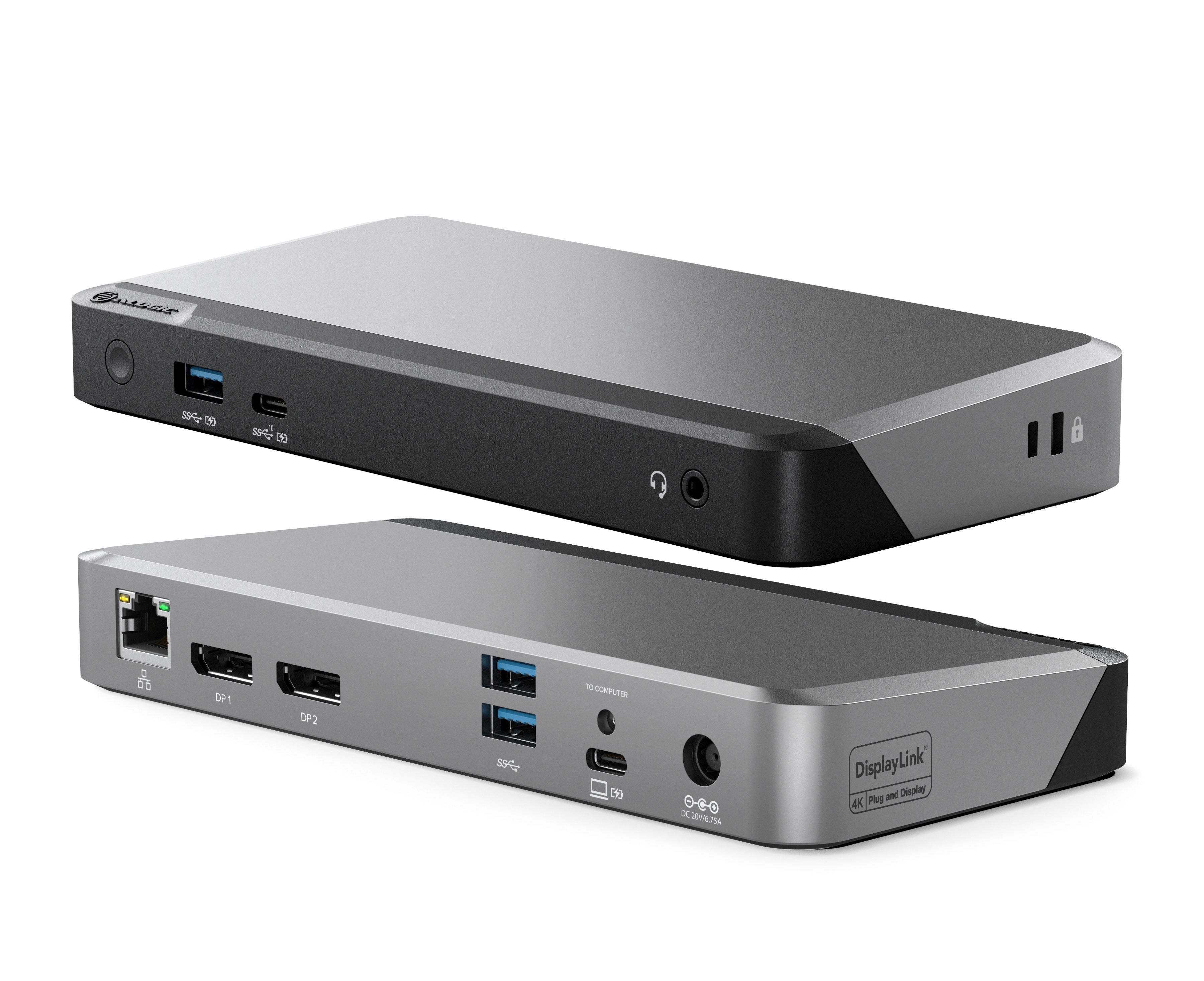 Alogic USB-C DX2 dual 4K docking station (100W PD)