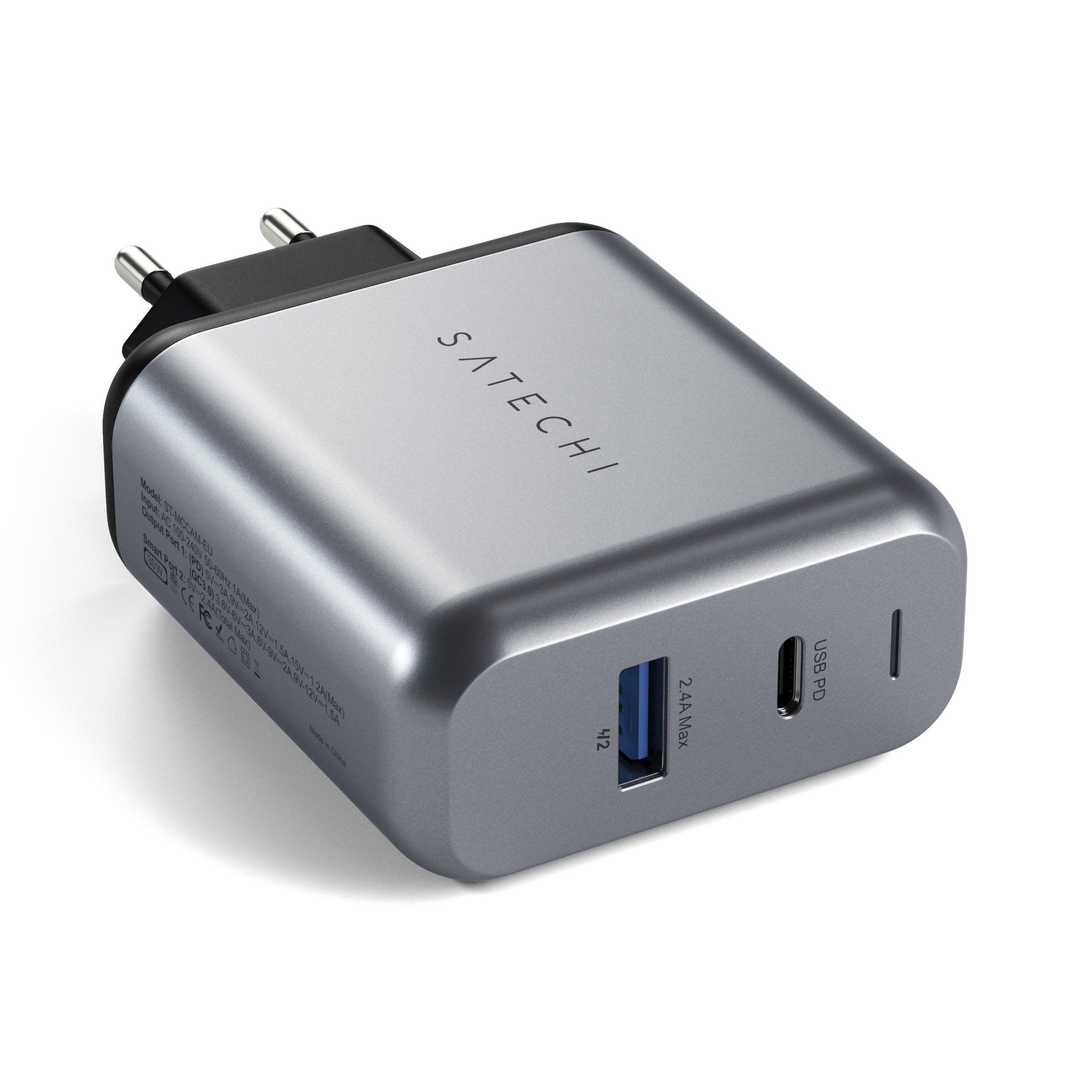 Satechi 2-port wall charger (30W)