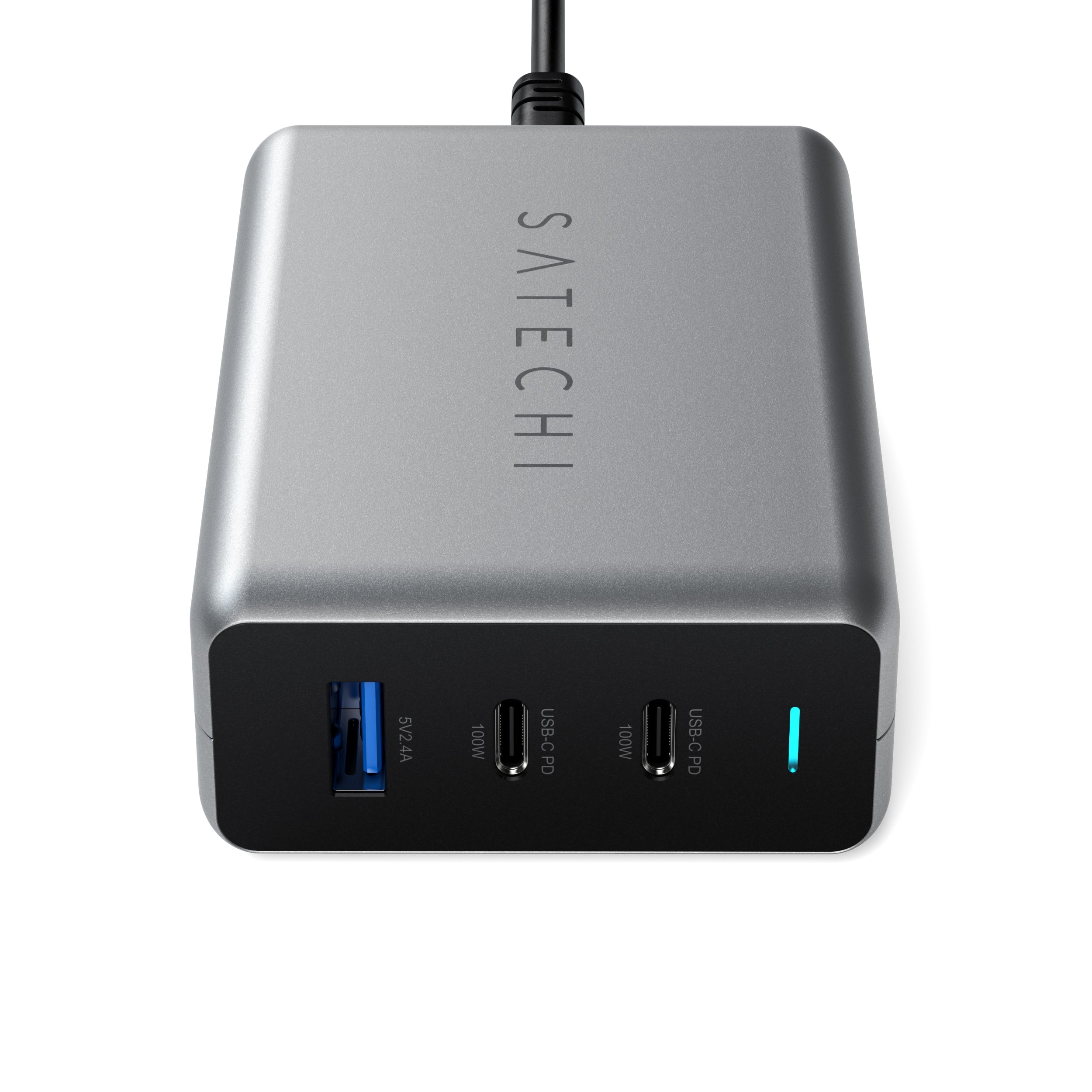 Satechi USB-C 3-port GaN compact charger (100W)