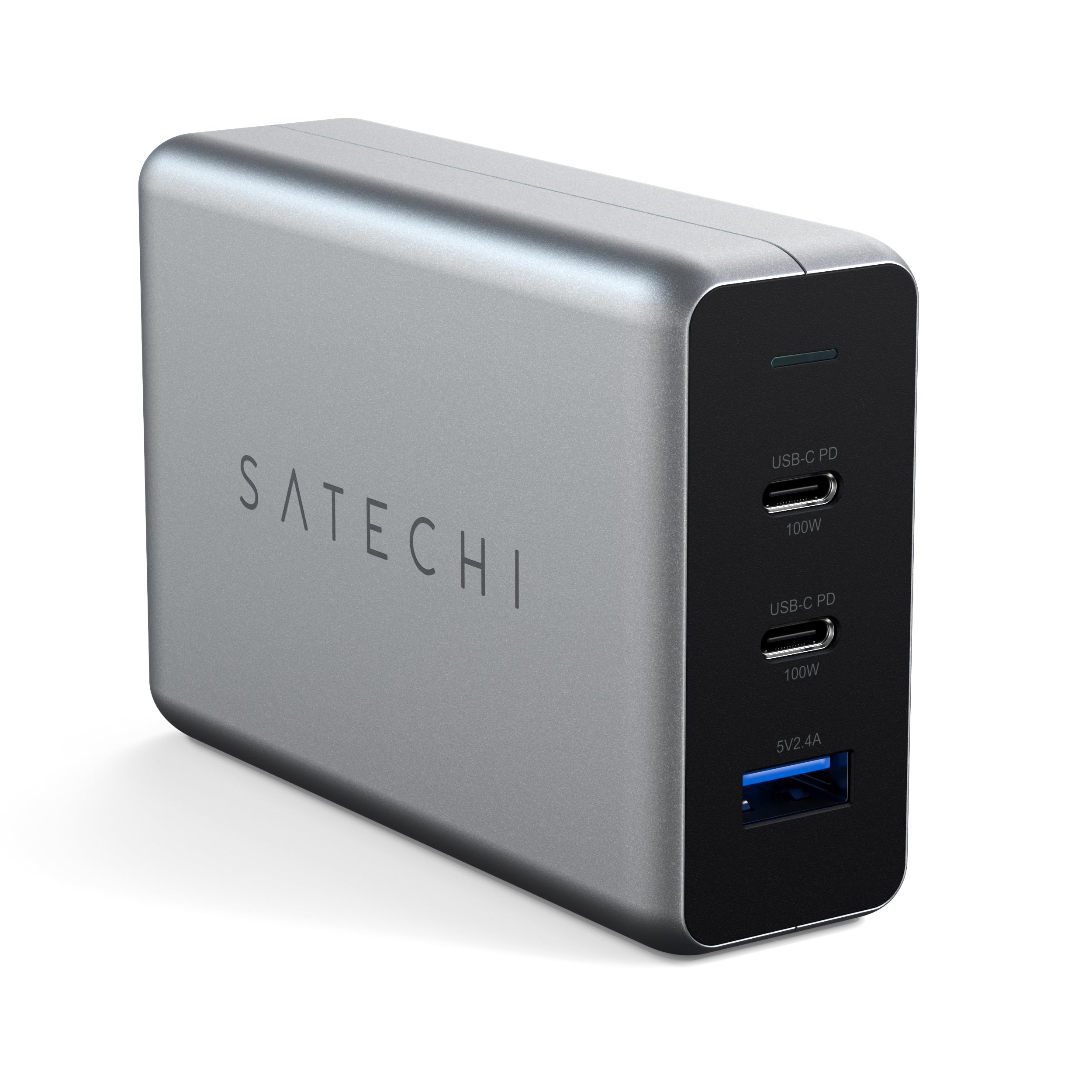 Satechi USB-C 3-port GaN compact charger (100W)