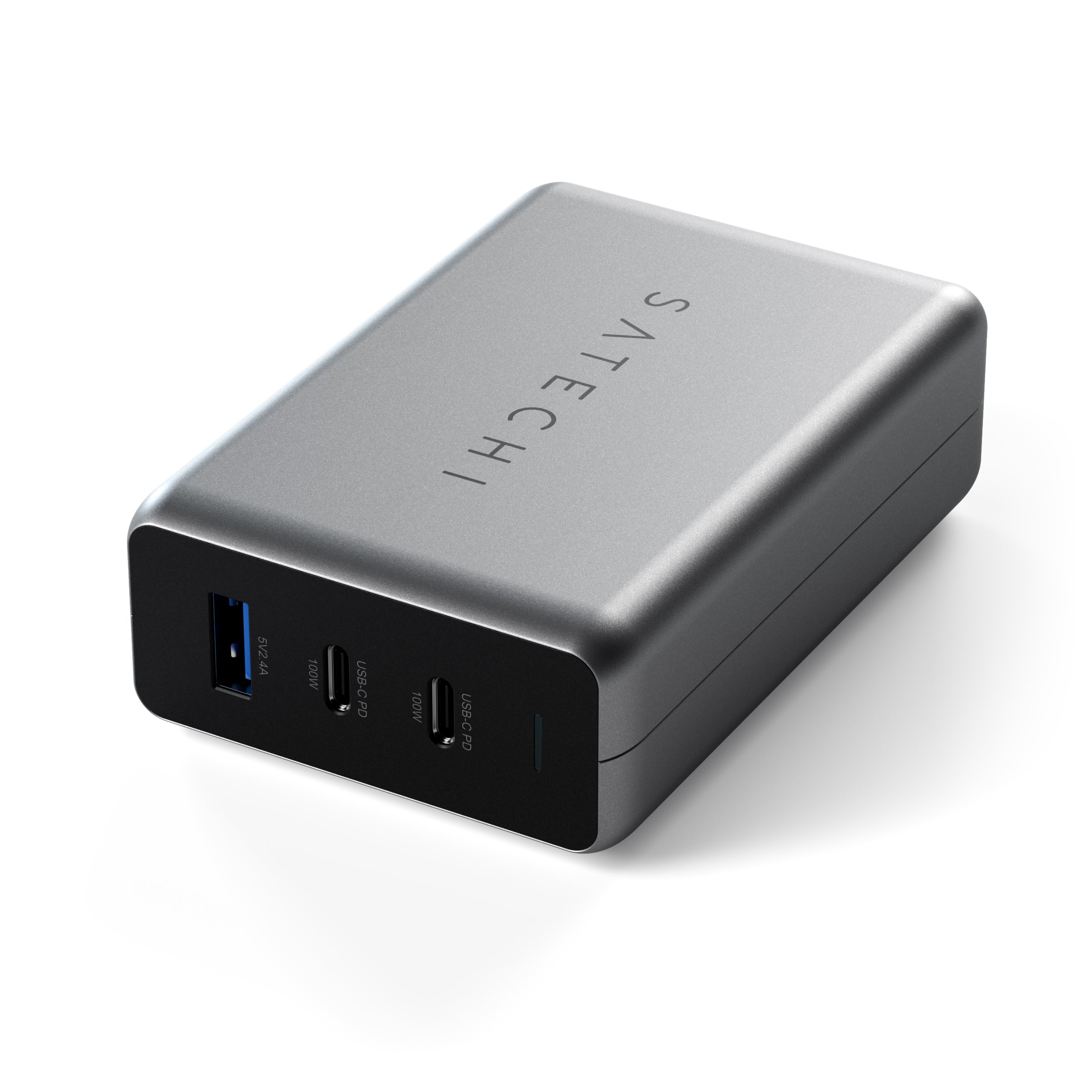 Satechi USB-C 3-port GaN compact charger (100W)