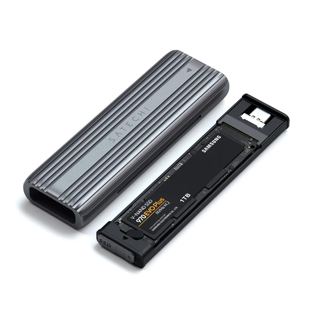 Satechi USB-C NVMe + SATA SSD enclosure